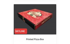 Printed Pizza Box 